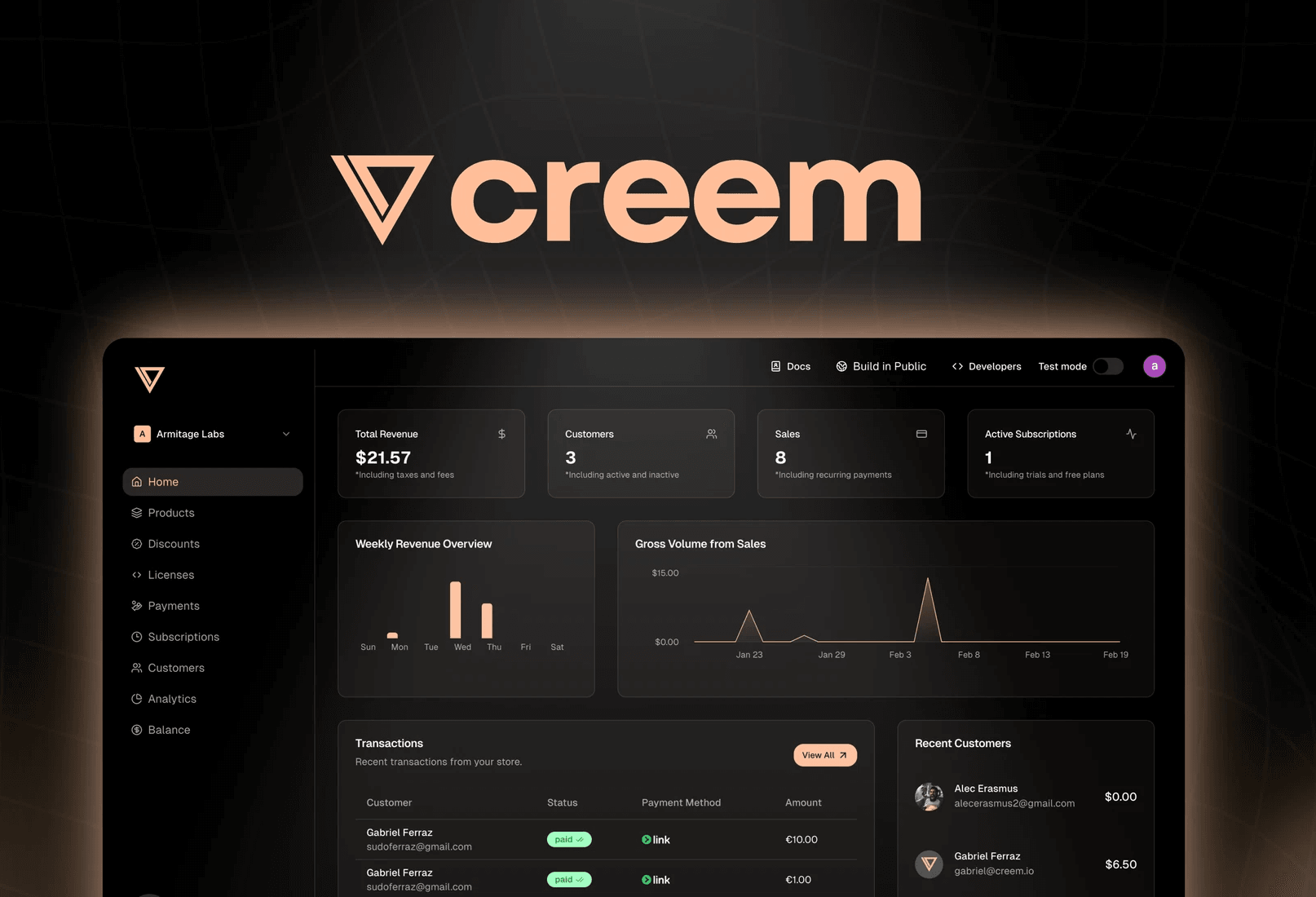 7 Best Creem Alternatives for 2026 (Fees, MoR & Maturity Compared)